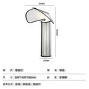 Axyaa Stainless Steel Hat Lamp Set - Minimalist Designer Lighting for Showroom Model Room