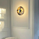 Axyaa Marble LED Wall Lamp Silver Sconce Restaurant Bedroom Indoor Lighting