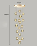 Axyaa Ring LED Pendant Light Chandeliers for Modern Living & Dining Room Lighting