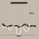 Axyaa Modern LED Pendant Chandeliers for Living Room & Dining Room Lighting