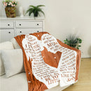 Best Mom Blanket from Axyaa: Love You Gift for Mom, Mothers Day, Christmas, Valentines