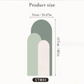 Axyaa Geometric Arch Wall Stickers for Living Room Bedside Background Decoration