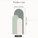 Axyaa Geometric Arch Wall Stickers for Living Room Bedside Background Decoration