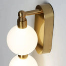 Axyaa Acrylic LED Spherical Wall Light for Bedroom Living Room Staircase