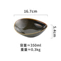 Axyaa Ceramic Irregular Bowl Set for Molecular Cuisine and Desserts