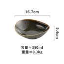 Axyaa Ceramic Irregular Bowl Set for Molecular Cuisine and Desserts
