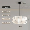 Axyaa Silk E27 LED Pendant Light: Modern Dining & Bedroom Chandelier Droplight