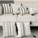 Axyaa Tufted Jacquard Embroidery Cotton Pillowcase Cojines 45X45