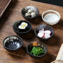Axyaa Retro Soy Sauce Dipping Plate Set - Commercial & Household Sauce Dish
