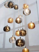 Axyaa Crystal Apple Pendant Light for Luxury Living and Dining Spaces