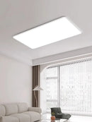 Axyaa Minimalist LED Ceiling Light: White Rectangle Bedroom & Living Room Lamp