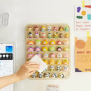 Axyaa Cute Grain Display Cabinet Wall-Mounted Handmade Blind Box Storage Rack