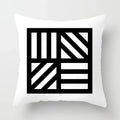 Axyaa Geometric Sofa Cushion Cover Pillowcase Polyester Throw Pillow