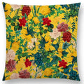 Axyaa Botanical Garden Floral Leaves Print Pillow Case Cover