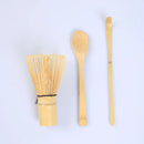 Axyaa Matcha Tea Set Bamboo Whisk Scoop Ceramics Bowl Handmade Ceremony Tool