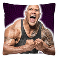 Axyaa Rock Face Cushion Cover: Funny Meme Throw Pillow for Home Decoration