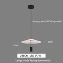 Axyaa Modern Frisbee Chandelier for Home, Restaurant, and Bar Decor