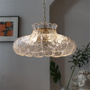 Axyaa Glass French Pendant Chandelier for Dining Room, Bedroom, and Bar