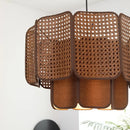 Axyaa Wabi Sabi Style Wicker Pendant Light for Homestay Tea Room Bar Counter