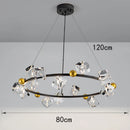 Axyaa Nordic Dining Room Pendant Ceiling Chandelier for Indoor Lighting
