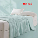 Axyaa Cool Tencel Spandex Summer Quilt | Solid Color Ice Cream Watermelon Quilt