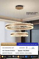 Axyaa Modern Ring Ceiling Chandelier Luxury Pendant Lamp