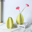 Ceramic Fruit Vases by Axyaa - Floral Decor Hydroponic Flower Arrangement Display