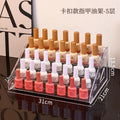 Axyaa Acrylic Nail Polish Organizer Jewelry Stand Manicure Storage - 7 Layers Display Shelf