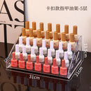 Axyaa Acrylic Nail Polish Organizer Jewelry Stand Manicure Storage - 7 Layers Display Shelf