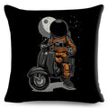 Axyaa Astronaut Sports Cushion: Fun Home Decor for Kids Room, Planet & Music Theme