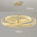 Axyaa Crystal Luxury Chandelier for Living, Bedroom, Dining Room - Indoor Lighting