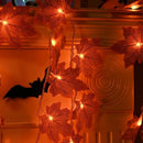Axyaa Autumn Maple Leaf Pumpkin LED Fairy String Light
