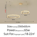 Axyaa Italian Luxury Crystal Chandelier - Designer Simplicity for Villa Dining