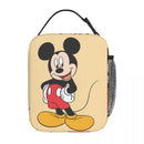 Axyaa Mickey Mouse Insulated Lunch Bag - Portable Thermal Cooler for Kids