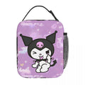 Axyaa Kuromi Thermal Lunch Box: New Arrival, Insulated, Ideal for School