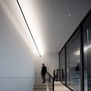 Axyaa Modern Skyline Wall Lamp in Black and White LED Bar for Home Decor