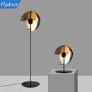 Axyaa Nordic Designer LED Floor Lamp for Living Room Bedroom Hotel Standing Lamps