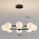 Axyaa Circular Magic Bean Pendant Light for Elegant Home Decor