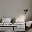 Axyaa Rotatable Copper Wall Light Switch for Bedroom Living Room Reading Lamp