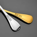 Axyaa Mini Gold Spoon Set for Coffee, Dessert, Tea - 6Pcs Stainless Steel Kitchen Accessories