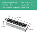 Axyaa LED Grille Ceiling Light 10W 20W 30W for Home Shop Decor