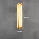 Outdoor Waterproof Wall Lamp for Courtyards & Balconies - Axyaa Marble Alabaster Wall Lamp