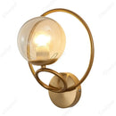 Axyaa LED Glass Wall Lamp Indoor Bedroom Bedside Home Decor Lighting