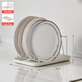 Axyaa Stainless Steel Dish Rack Holder Stand for Kitchen Countertop Storage