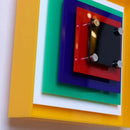Axyaa LED Wall Lamps: Medieval Bauhaus Minimalist Colorful Lights for Living Room
