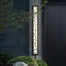 Axyaa Outdoor LED Wall Lamp: Waterproof Aluminum Sconce Light for Garden, Porch, Balcony