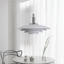 Axyaa Nordic Saucer LED Pendant Chandelier for Dining Room, Bar, Kitchen - Creative Home Lighting