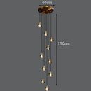 Axyaa Modern Pendant Light Chandelier LED Ceiling Lamp for Indoor Dining Room