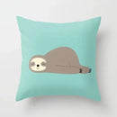 Axyaa Cartoon Animal Pillowcase: Office Car Seat Decor, Sofa Bedroom Cute Pillowcase