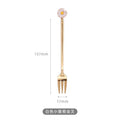 Axyaa Stainless Steel Cartoon Cutlery Set - Spoon Fork Dessert Ice Cream Coffee Cake Fork